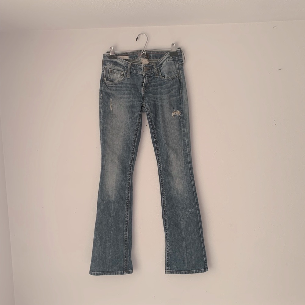 Y2K Low cut Waistline Boot Cut Jeans Flair Trendy